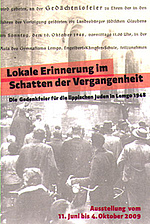 Lokale Erinnerung im Schatten der Vergangenheit