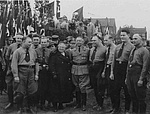 Foto historisch, schwarz-weiß