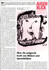Augenblick - 14-15/1999: Über die prägende Kraft von Bildern und Sprachbildern