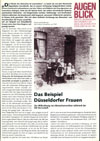 Augenblick - 08-09/1996: Das Beispiel Düsseldorfer Frauen